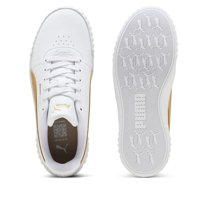 (WMNS) Carina 3.0 Aqua Metallics “Blanco Arena Claro Dorado”