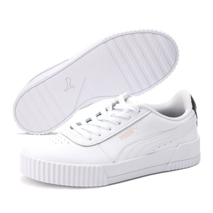 (WMNS) Carina Leather “Blanco Negro Agua de Rosas”