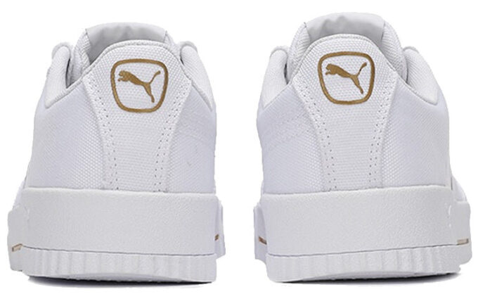 (WMNS) Carina Summer Cat Leisure Board Shoes Blanco/Dorado