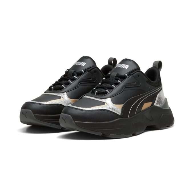(WMNS) Cassia “Brillo Metálico Negro Dorado”