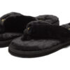 (WMNS) Chanclas Fluff “Equipo Negro Dorado”