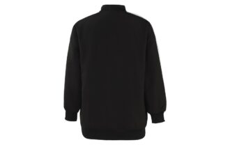 (WMNS) Chaqueta Bomber Clásica con Estampado de Logotipo Negra