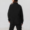(WMNS) Chaqueta Bomber Clásica con Estampado de Logotipo Negra