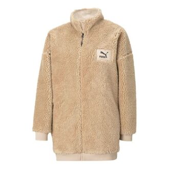 (WMNS) Chaqueta de peluche interestelar “Beige”