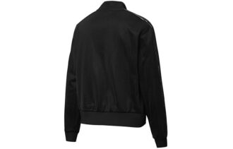 (WMNS) Chaqueta de punto con cuello alto y abrigo negro
