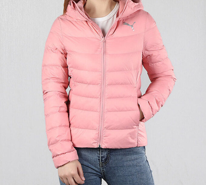 (WMNS) Chaqueta lisa de manga larga “Rosa”