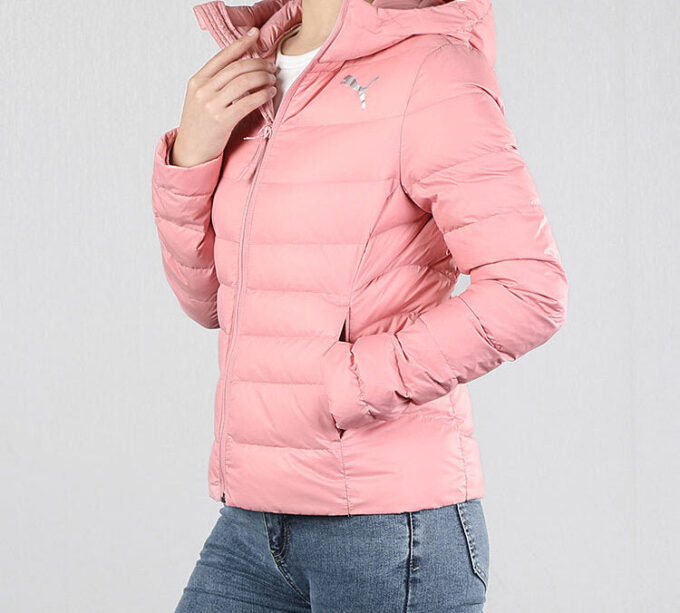 (WMNS) Chaqueta lisa de manga larga “Rosa”