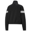 (WMNS) Chaqueta negra con cuello alto y estampado del logotipo Pi Dblknit