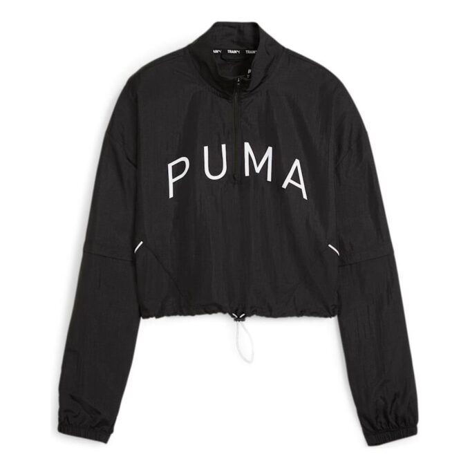 (WMNS) Chaqueta tejida FIT Move “Negra”