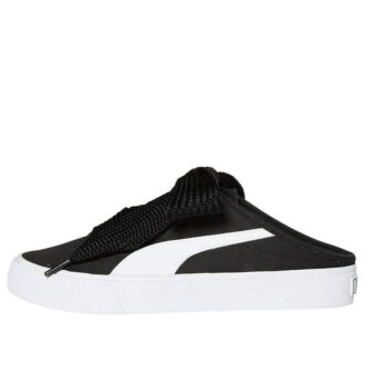 (WMNS) Cinta de mula Bari “Negro y blanco”
