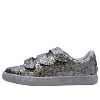 (WMNS) Correa de cesta con purpurina “Plateada”