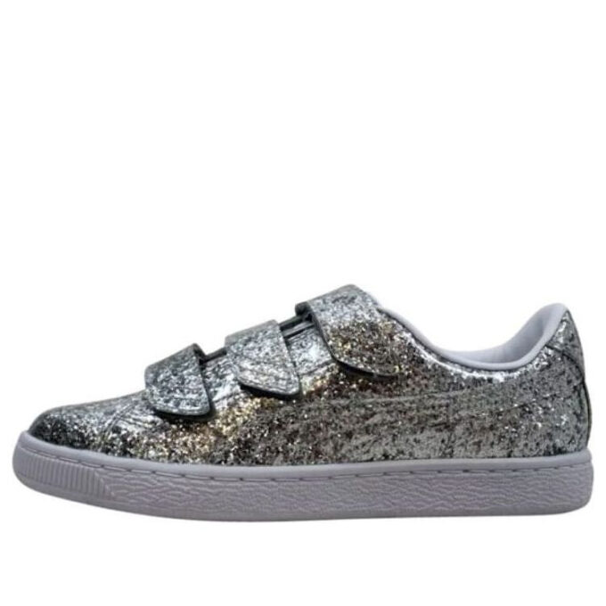 (WMNS) Correa de cesta con purpurina “Plateada”