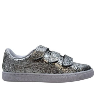 (WMNS) Correa de cesta con purpurina “Plateada”