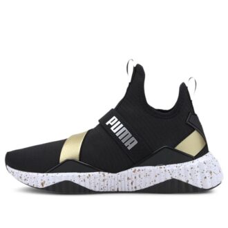 (WMNS) Defy Mid Metal “Oro Negro”