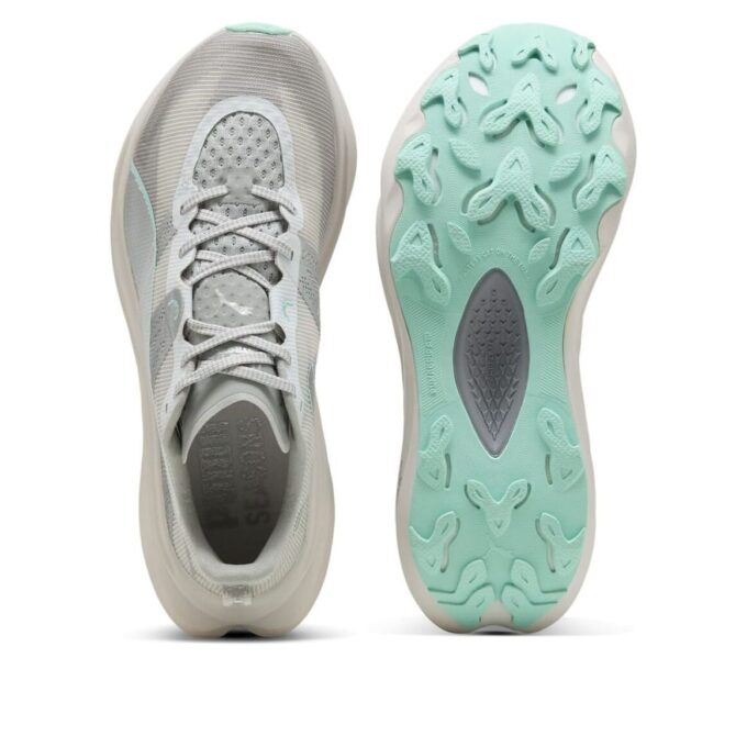 (WMNS) Deviate Nitro Elite Trail “Gris claro, verde menta”