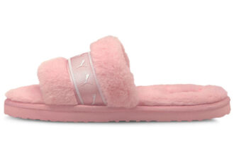 (WMNS) Diapositiva de remezcla de Fluff “Lotus”