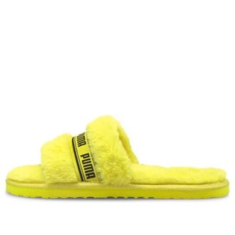 (WMNS) Diapositivas Fluff “Amarillo Fluo”
