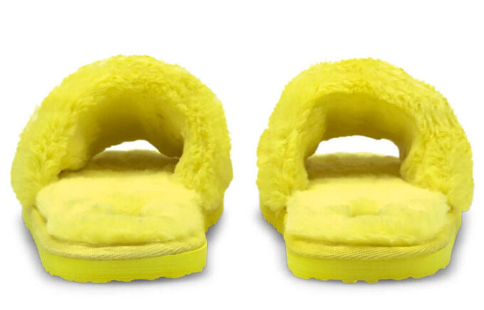 (WMNS) Diapositivas Fluff “Amarillo Fluo”