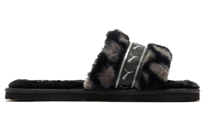 (WMNS) Fluff Remix Animal BX “Gris Negro”