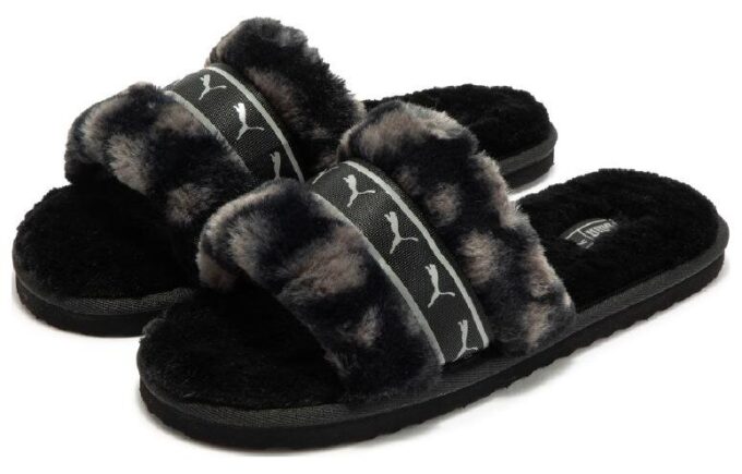 (WMNS) Fluff Remix Animal BX “Gris Negro”