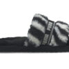 (WMNS) Fluff Slide “Wild – Negro”