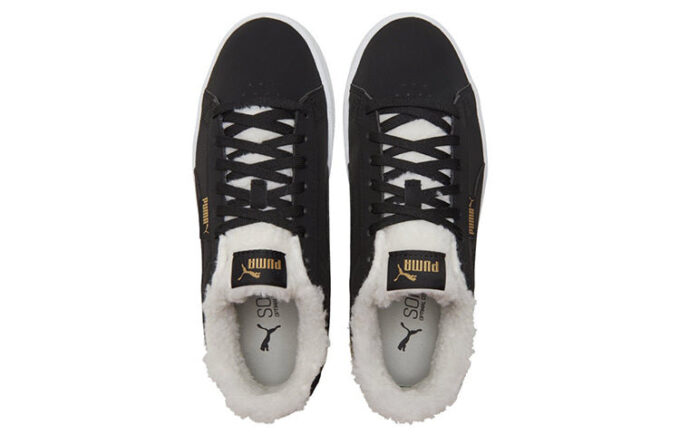 (WMNS) Jada Teddy Ws Zapatillas de skate con forro polar negras