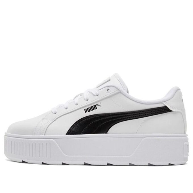 (WMNS) Karmen Leather “Blanco y Negro”