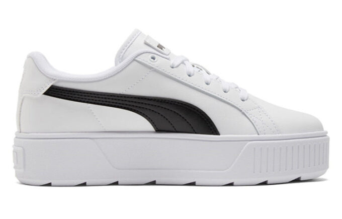 (WMNS) Karmen Leather “Blanco y Negro”