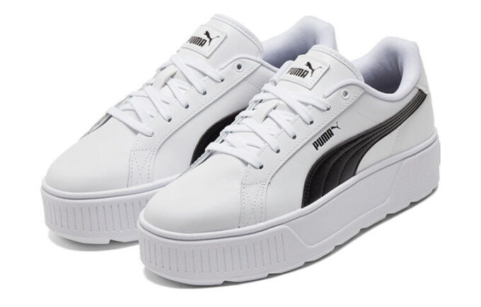 (WMNS) Karmen Leather “Blanco y Negro”