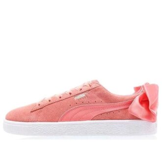 (WMNS) Lazo de gamuza “Rosa concha”