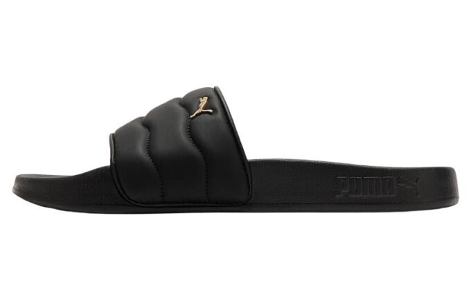 (WMNS) Lead Cat 2.0 Puffy “Negro Metalizado Dorado”