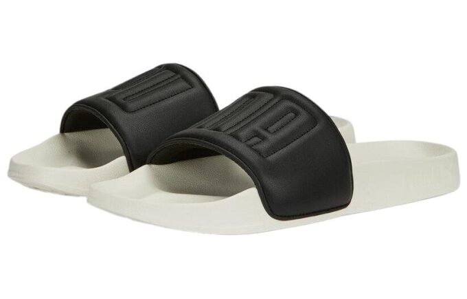 (WMNS) Leadcat 2.0 Slide acolchado “Negro prístino”