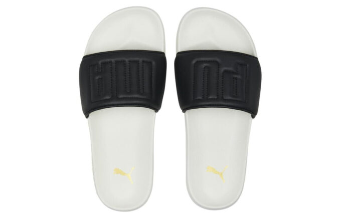 (WMNS) Leadcat 2.0 Slide acolchado “Negro prístino”