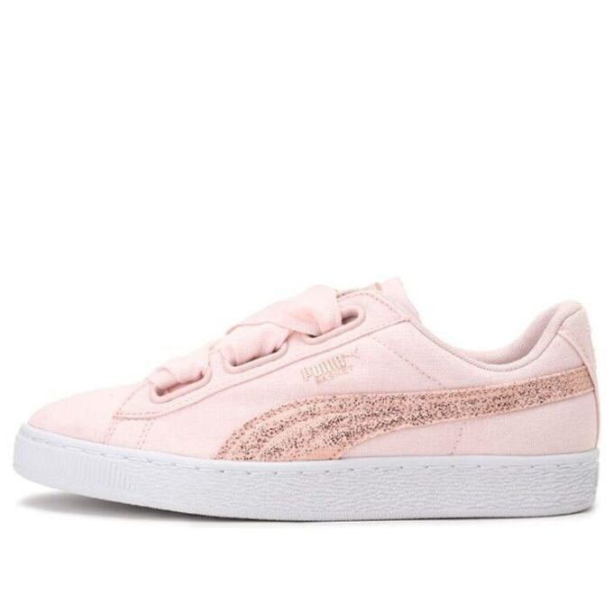(WMNS) Lienzo con forma de corazón de cesta “Rosa”