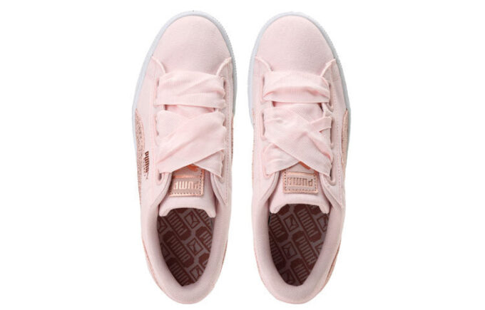 (WMNS) Lienzo con forma de corazón de cesta “Rosa”