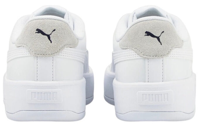(WMNS) Lily Plataforma Cuero “Blanco”