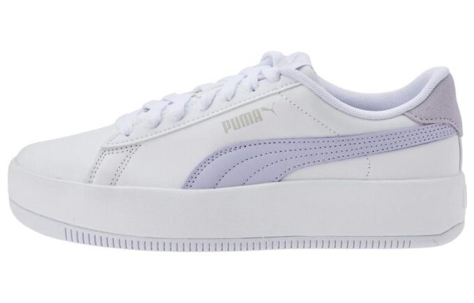 (WMNS) Lily Platform con cordones “Blanco Morado Jaspeado”