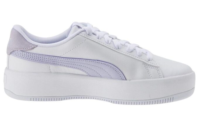 (WMNS) Lily Platform con cordones “Blanco Morado Jaspeado”