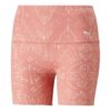 (WMNS) Mallas cortas de entrenamiento de 5 pulgadas con estampado de estudio “Rosette”