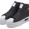 (WMNS) Mayze Mid Safari Zapatos de skate casuales negros
