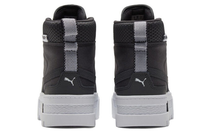 (WMNS) Mayze Mid Safari Zapatos de skate casuales negros