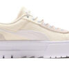 (WMNS) Mayze Patchwork Suela Gruesa Retro Casual Zapatos de Skateboarding Blanco