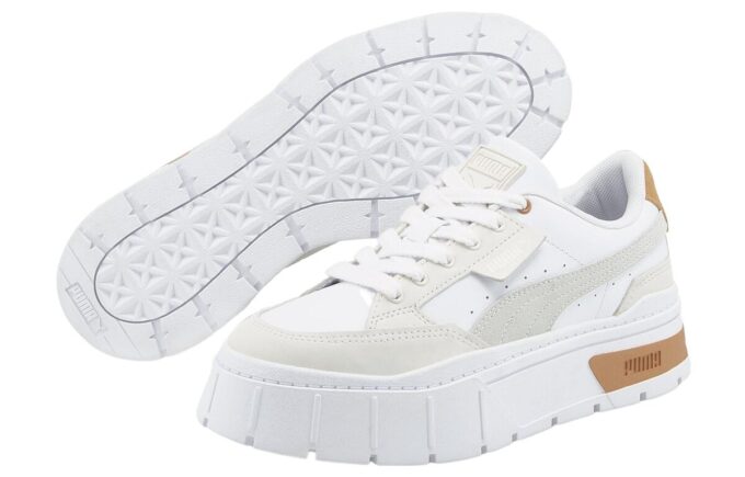 (WMNS) Mayze Stack Luxe “Blanco marfil esmerilado”