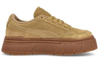 (WMNS) Mayze Stack Suede “Marrón Dorado”