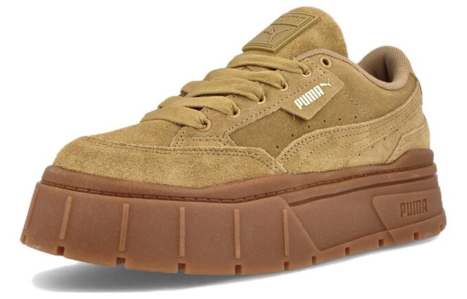 (WMNS) Mayze Stack Suede “Marrón Dorado”