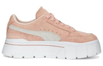 (WMNS) Mayze Stack Suede “Polvo de rosa”