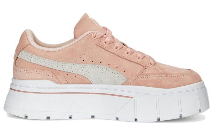 (WMNS) Mayze Stack Suede “Polvo de rosa”