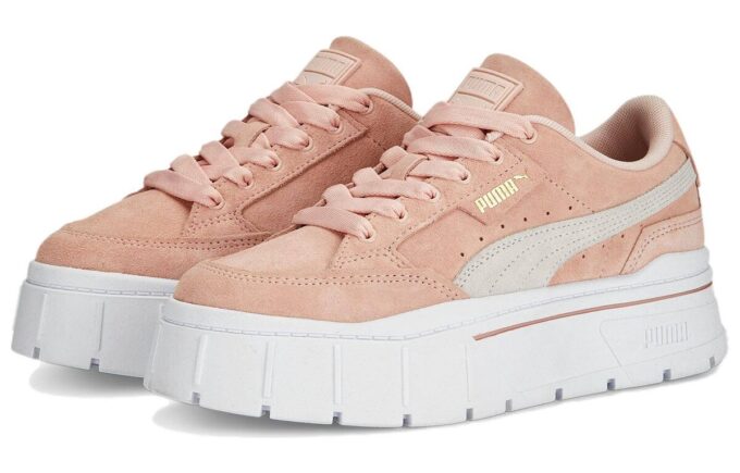 (WMNS) Mayze Stack Suede “Polvo de rosa”