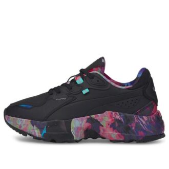 (WMNS) Orquídea “Floral – Black Elektro Aqua”