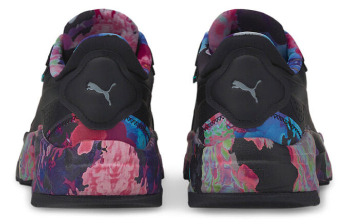 (WMNS) Orquídea “Floral – Black Elektro Aqua”